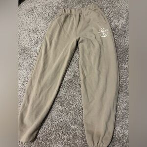 hollister cuffed sweatpants